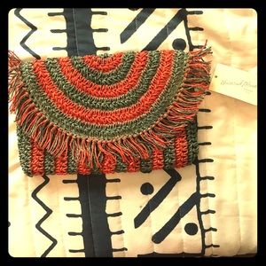 Boho Macrame Clutch